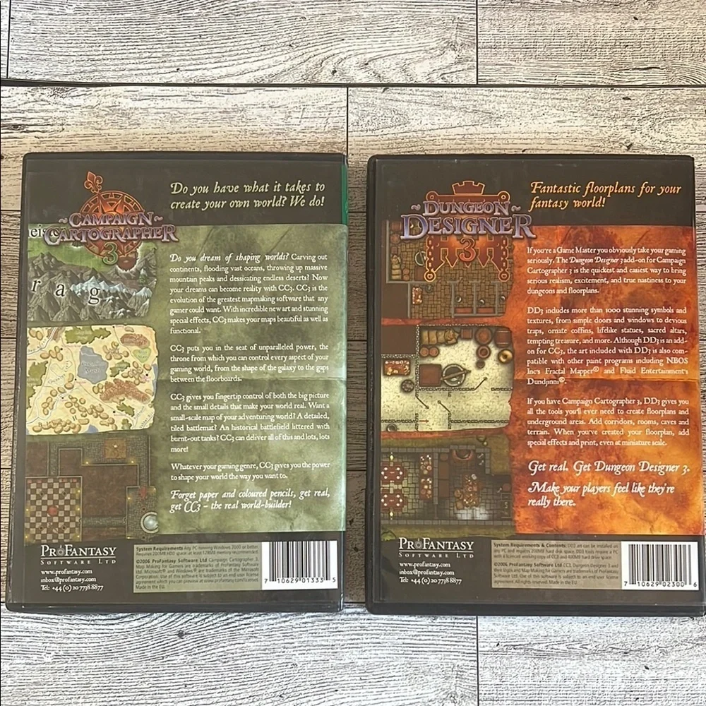 Campaign Cartographer 3 and Dungeon Designer 3 PC Software